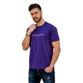 Tresor 205090 Ανδρική Μπλούζα Κοντομάνικη T-Shirt Με Τύπωμα Σε Κανονική Γραμμή Μοβ
