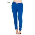 Silky Sugar 9645 Γυναικείο Παντελόνι Σε Κρεπ Ύφασμα Μπλε Ρουά