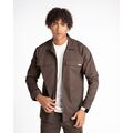 Martini 4420 Ανδρικό Πουκάμισο Με Τσέπες Over Jacket Σε Oversize Γραμμή Χακί