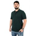 Side Effect PLS-4232 Ανδρική Μπλούζα Polo Με Σχέδιο Σε Κανονική Γραμμή Πράσινη