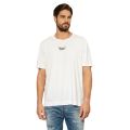 Edward Chelan Ανδρική Μπλούζα Κοντομάνικη T-Shirt Με Τύπωμα Σε Κανονική Γραμμή Λευκή