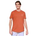 Edward  Elliot Ανδρική Μπλούζα Κοντομάνικη T-Shirt Με Τύπωμα Σε Κανονική Γραμμή Κόκκινη