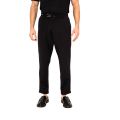 Stefan 6010 Ανδρικό Παντελόνι Chinos Με Πιέτες Μαύρο