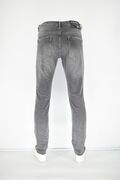 Profil 2090 Men's Pants Jean Washed Out With Wear Slim Fit Gray