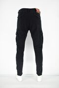 Stefan 2022-21 Men's Cargo Pants With Wear Slim Fit Black