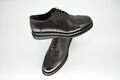 Fenomilano 101Shaw Men's Leather Formal Shoe With Design Dark Brown