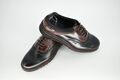 Fentini 0046Sha Men's Leather Formal Shoe With Design Black-Brown