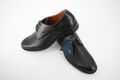 Fentini 1510DSha Men's Leather Formal Shoe With Design Black