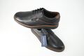 Fentini 4531Sha Men's Leather Casual Shoe Black-Brown