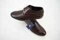 Fentini Peniksha Men's Leather Formal Shoe With Design Brown