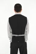 Tresor 9542 Men's Vest Slim Fit Gray