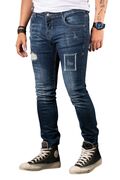 Profil Jeans 550 Men's Jean Elastic Slim Fit Blue