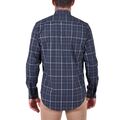 Dors 1033014 Men's Plaid Flannel Shirt In Regular Line Blue