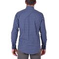 Dors 1033017 Men's Plaid Shirt In Regular Line Blue