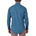 Dors 1033003 Men's Oxford Shirt Solid Color Regular Line Petrol