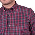 Dors 1033013 Men's Plaid Flannel Shirt In Regular Line Red