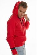 Martini 10975 Men's Sweatshirt With Hood Red