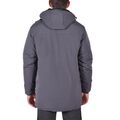 Dors 3033009 Men's Long Padded Jacket With Hood Anthracite