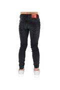 Profil 3004 Mens Jean Washed Out Slim Fit Black