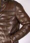 Pre End 08100058-Angus Men's Leather Jacket Brown