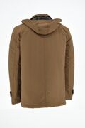 New Company 0752 Men's Jacket With Hood In Regular Fit Tan