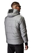 Stefan 7539 Men's Puffer Jacket With Hood Gray