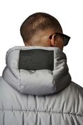 Stefan 7539 Men's Puffer Jacket With Hood Gray