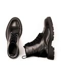 Fenomilano 2322 Men's Leather Ankle Boots Black