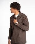 Martini 4420 Ανδρικό Πουκάμισο Με Τσέπες Over Jacket Σε Oversize Γραμμή Χακί