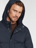 Solid Collin Ανδρικό Μπουφάν Puffer Jacket Με Επένδυση Σε Κανονική Γραμμή Μπλε