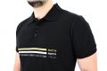 Martini 70941 Ανδρική Μπλούζα Κοντομάνικη T-Shirt Με Τύπωμα Σε Κανονική Γραμμή Μαύρο