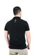 Martini 70949 Ανδρική Μπλούζα Κοντομάνικη T-Shirt Με Τύπωμα Σε Κανονική Γραμμή Μαύρο