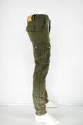 Senior 148 Men's Cargo Pants Slim Fit Khaki