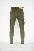 Senior 148 Men's Cargo Pants Slim Fit Khaki