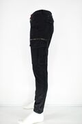 Stefan 2022-21 Men's Cargo Pants With Wear Slim Fit Black