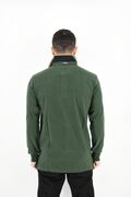 Be Board 03M9230 Men's Blouse Long Sleeve Polo Slim Fit Green