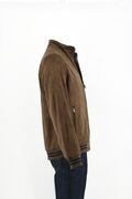 Hi-Jack B160 Men's Jacket Alcantara Regular Line Double Sided Brown