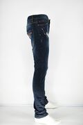 Moritz 833-034 Men's Jeans With Wear Slim Fit Blue