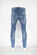 Moritz 846-034 Men's Jeans With Wear Slim Fit Blue