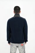 Side Effect 504 Men's Blouse Long Sleeve Polo Regular Line Beige - Blue