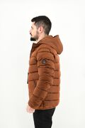 Yes Zee J839/M900 Men's Jacket Puffer Slim Fit Brown - Bronze