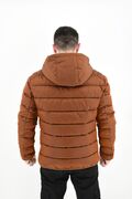 Yes Zee J839/M900 Men's Jacket Puffer Slim Fit Brown - Bronze