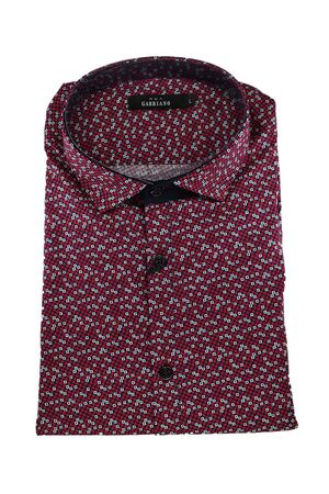 Gabbiano 10810 Men's Shirt With Design Slim Fit Red