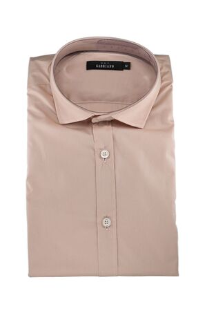 Gabbiano 10888-10 Men's Shirt Monochrome Slim Fit Salmon-Pink