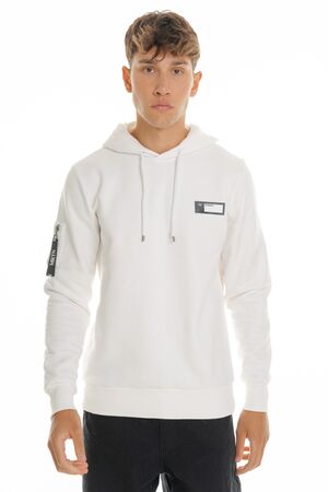 Martini 10974 Men's Sweatshirt With Hood White