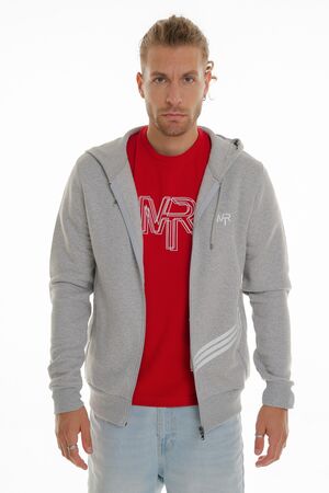 Martini 11054 Men's Hooded Sweatshirt Gray