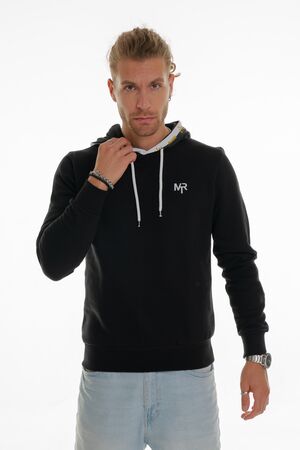 Martini 11059 Men's Sweatshirt With Hood Black