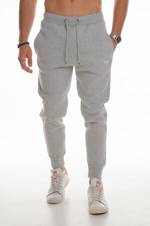 Martini 8551 Men's Slim Fit Sweatpants Gray