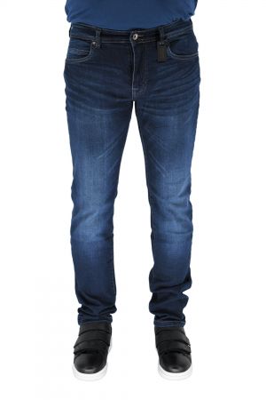 Pre End 141003012024 Robbie Men's Jeans Elastic In Slightly Slim Fit Blue