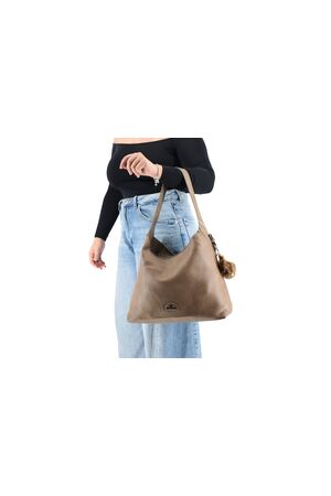 Bag to Bag Τσάντα Ώμου Σε Taupe Σκούρο Μπεζ Χρώμα - T61854